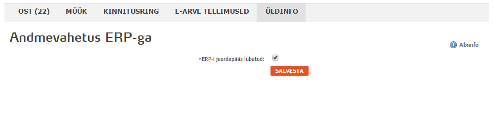 SmartAccounts omniva earvekeskus andmevahetus ERP-ga