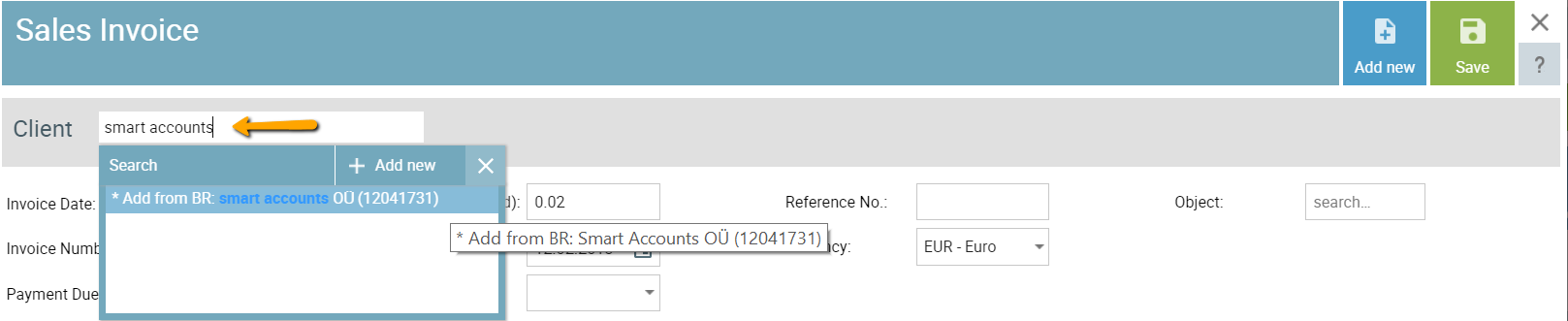 business registry query