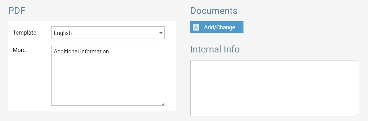 sales invoice additional information box