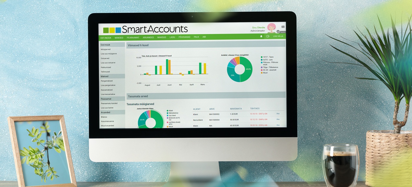 smartaccounts raamatupidamistarkvara
